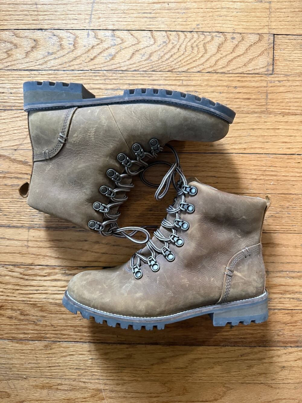 Kodiak Fernie Brown Leather Thinsulate Waterproof Boots Size Women’s 7 Lace Up